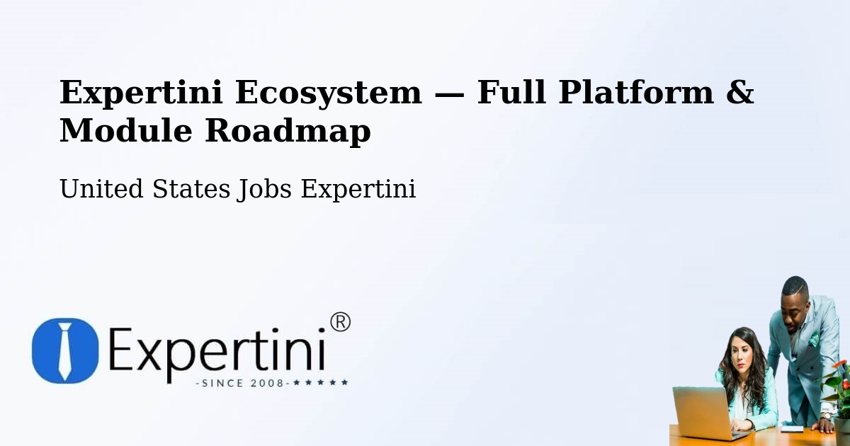 Expertini Ecosystem — Full Platform & Module Roadmap – Centennial